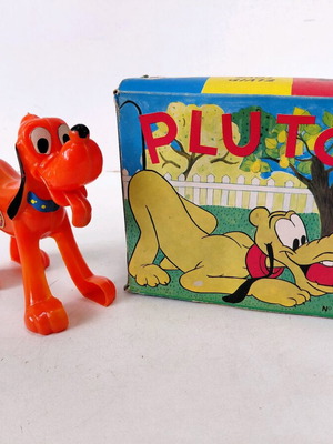 Pluto wind-up toy Greek made Elvip Toys 60s new