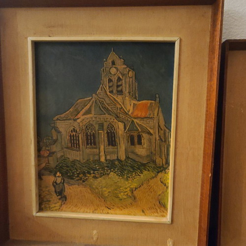 Van Gogh lithographs vintage set used