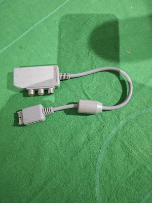 PlayStation 1 AV adapter like new, original RCA cable