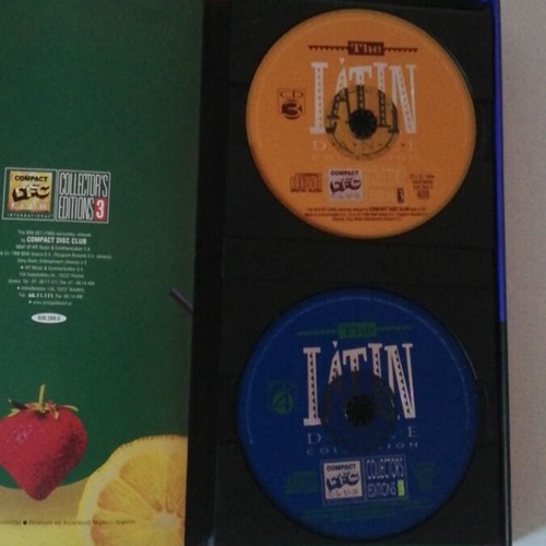 The Latin Dance CD box set with 4 discs, like new