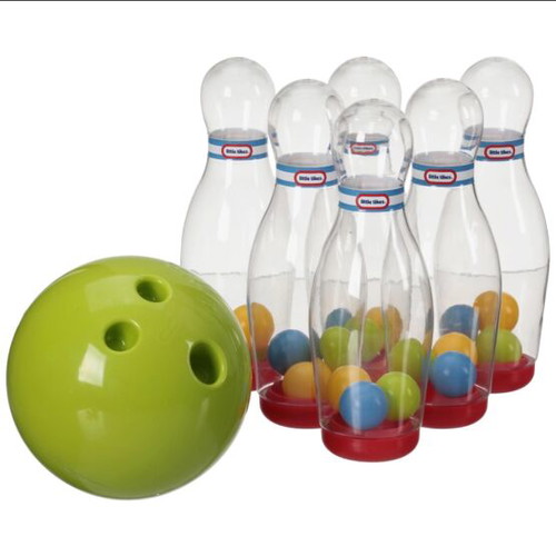 Little Tikes Clearly Sports Bowling set like new