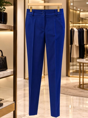Armani Jeans γυναικείο παντελόνι κοστουμιού σε μπλε, μέγεθος L