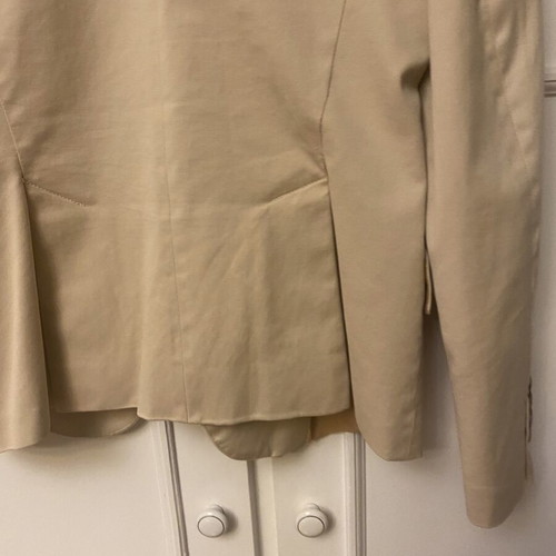 Women's cotton beige jacket, medium