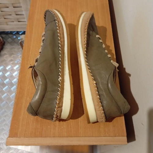 Shoes new, comfortable, wide fit, khaki color, size 38