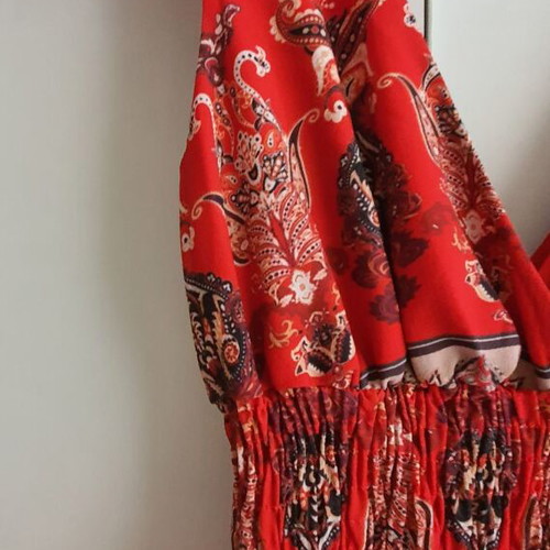 Dress like new, multicolored, size M (38)