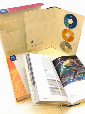 Επίσημη Έκθεση Ολυμπιακών Αγώνων Αθήνα 2004 πολυτελής έκδοση σε 3 τόμους