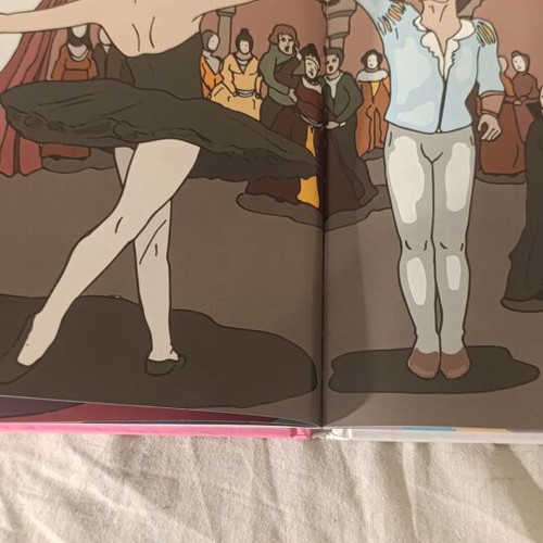 Classic Ballet The Nutcracker Swan Lake book, Radkid