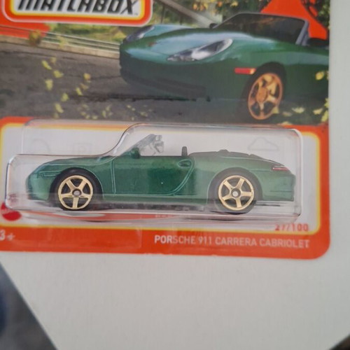 Matchbox Porsche 911 Carrera Cabriolet car new