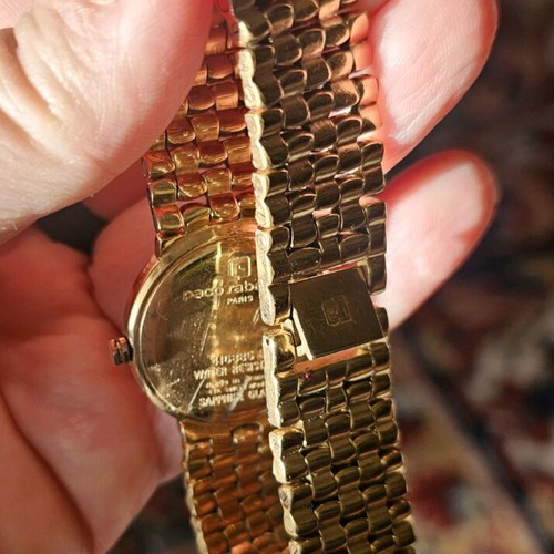 Paco Rabanne ρολόι γυναικείο σαν καινούργιο, χρυσαφί