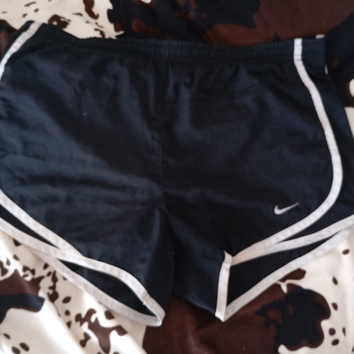 Nike Tempo Running shorts, vintage women's size S, black and white