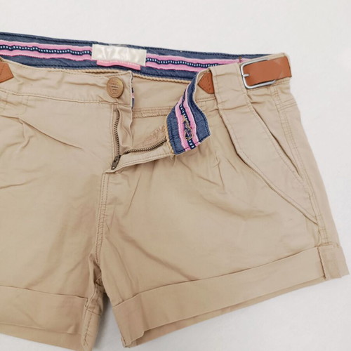 Bershka women's shorts size M like new, beige
