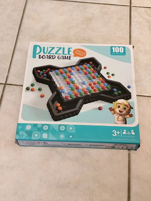 Board game with puzzle and balls new