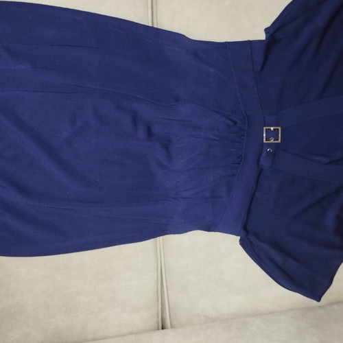 Karen Millen dress in royal blue like new, size XS