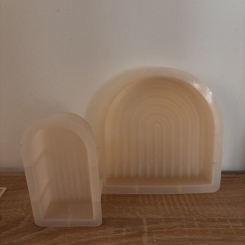 Candle molds used, set of 7