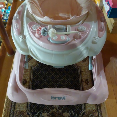 Brevi Hello Kitty walker used for girl pink