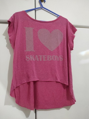 Γυναικεία καθημερινή μπλούζα M/L μεταχειρισμένη, ροζ