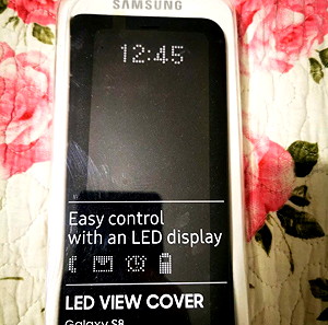 LED View Cover Samsung S8 σφραγισμένη