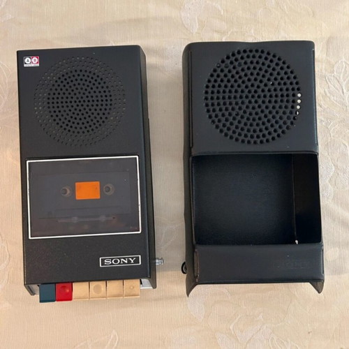 Sony TC60 cassette player 1971 with power cable