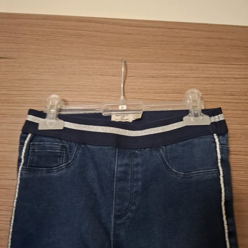 OVS Denim elastic pants for girls, leggings style, 5 pockets, silver details