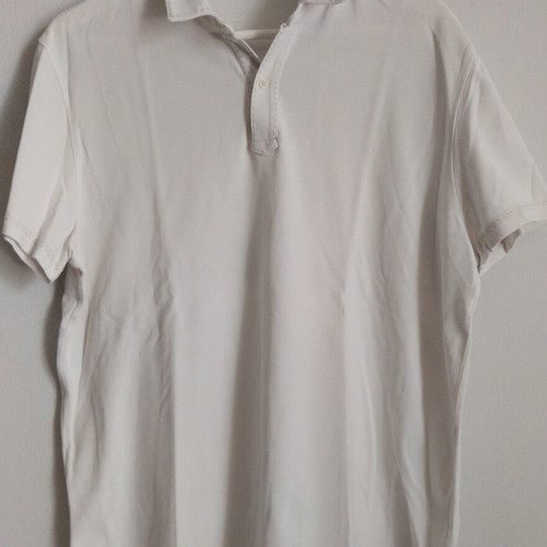 Massimo Dutti men's polo shirt like new, size L, white
