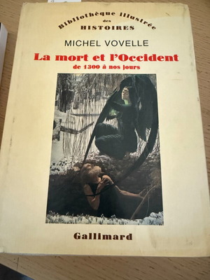 La mort et l'Occident book used, French