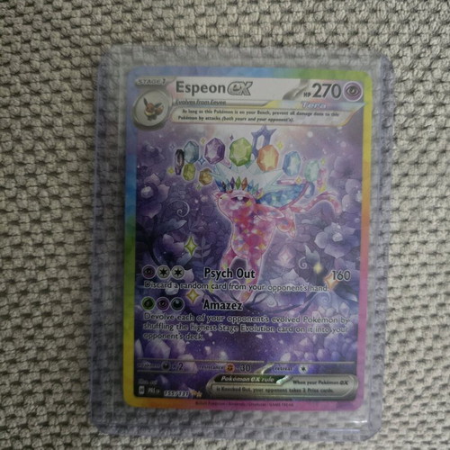 espeon ex pokemon card Espeon ex Pokemon Terastal Festival Korean 211/187 main image 0