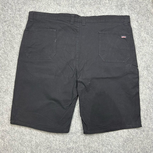 Dickies Flex Carpenter Shorts used, men's W44 black canvas stretch