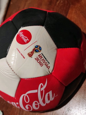 World Cup Russia 2018 balls new, collectible from Coca Cola