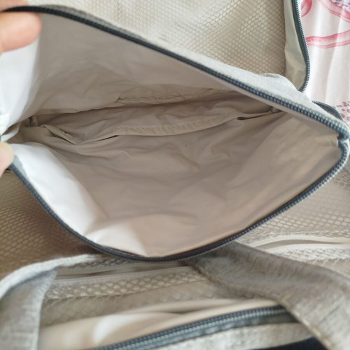 Instyle double toiletry bag new, gray
