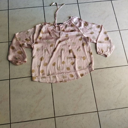 Twenty 29 pink satin blouse like new, size Small