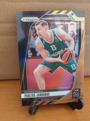 Prizm Euroleague Paulius Jankunas Zalgiris Black & Gold 2024-25 καινούργιο 1/5