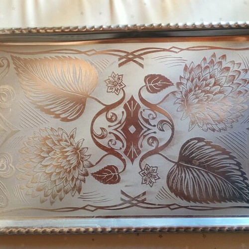 Serving tray used, very good condition
