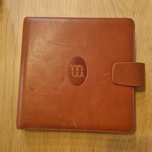 Leather agenda Michail like new, collectible Filofax
