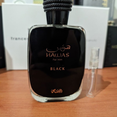 Hawas Black Rasasi 5ml decant tester