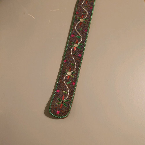 Incense stick holder like new, wooden with beads
