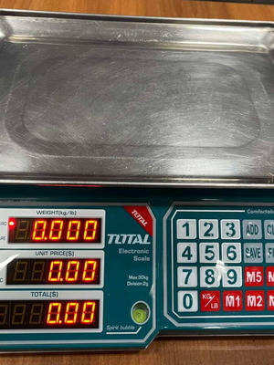 Ηλεκτρονική Ζυγαριά Total 30Kg / 2g
