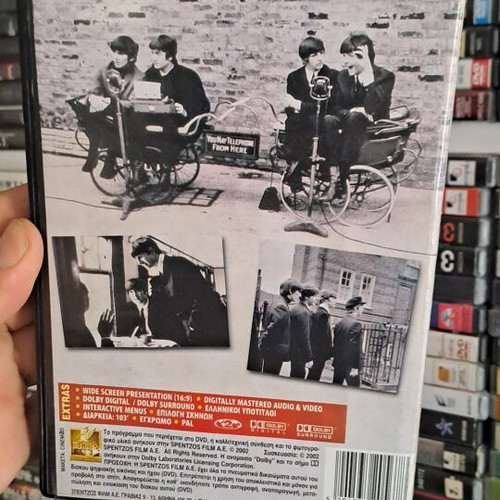 The Beatles A Hard Day's Night DVD like new, subtitled