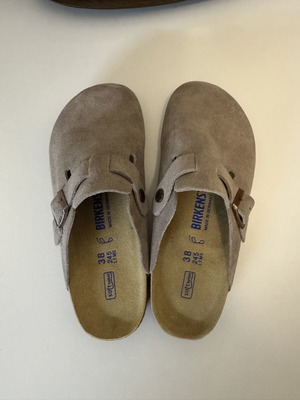 Birkenstock Boston Soft Footbed ταουπ σουέντ νούμερο 38 σαν καινούργιο