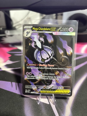 Pokemon Mega Chandelure ex 115/084 Special Illustration Rare card new