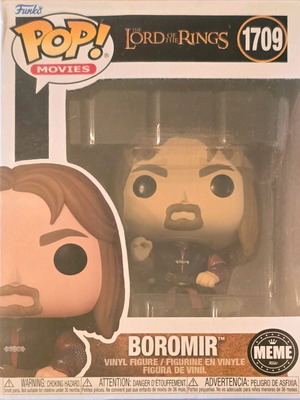 Funko Pop Boromir 1709 Meme σαν καινούργιο με soft protector
