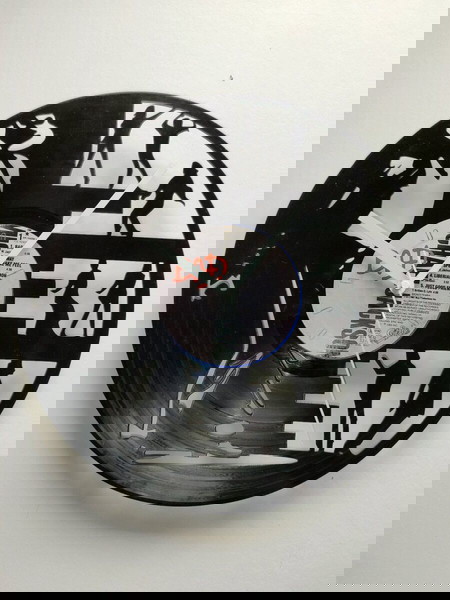 Vinyl record wall clock Michael Jackson