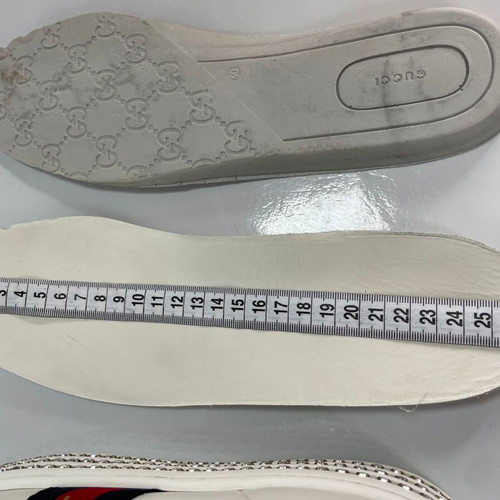 Gucci Ace Crystal Sneakers white size 40 like new