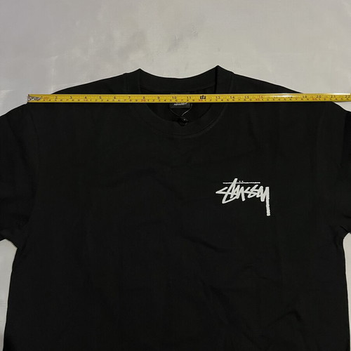 Stüssy Black Dice Graphic T-Shirt, Large