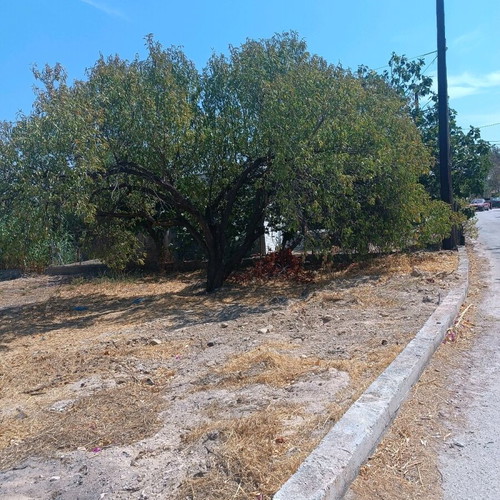 Seaside plot 536 m² in Komi Chios, buildable, corner