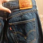 Levi's boyfriend jeans used, size W 26 L 34, blue