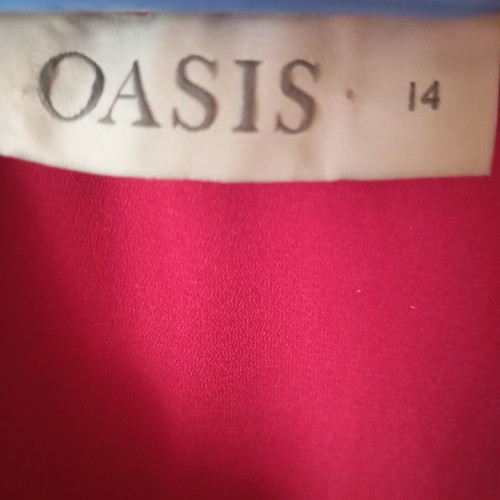 Oasis shirt new, red, size XL