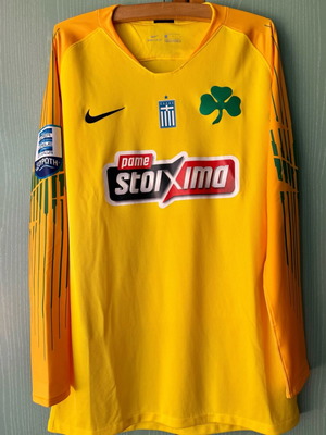 Φανέλα Matchwron/issued Σωκράτης Διούδης μεταχειρισμένη, Παναθηναϊκός, μέγεθος XL