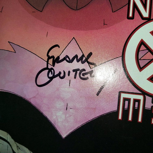 New X-Men #132 like new with Frank Quitely signature