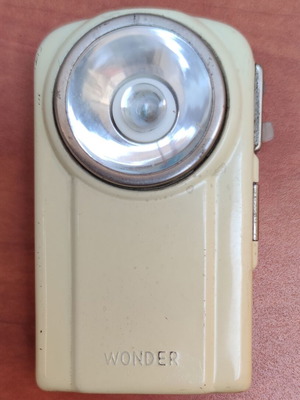 Vintage Wonder Type Pigma French Pocket Flashlight used