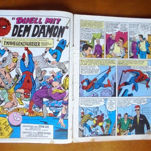 Spiderman #18 German edition used, 1974